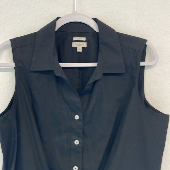 Talbots Black Sleeveless Blouse - Picture 2 of 3
